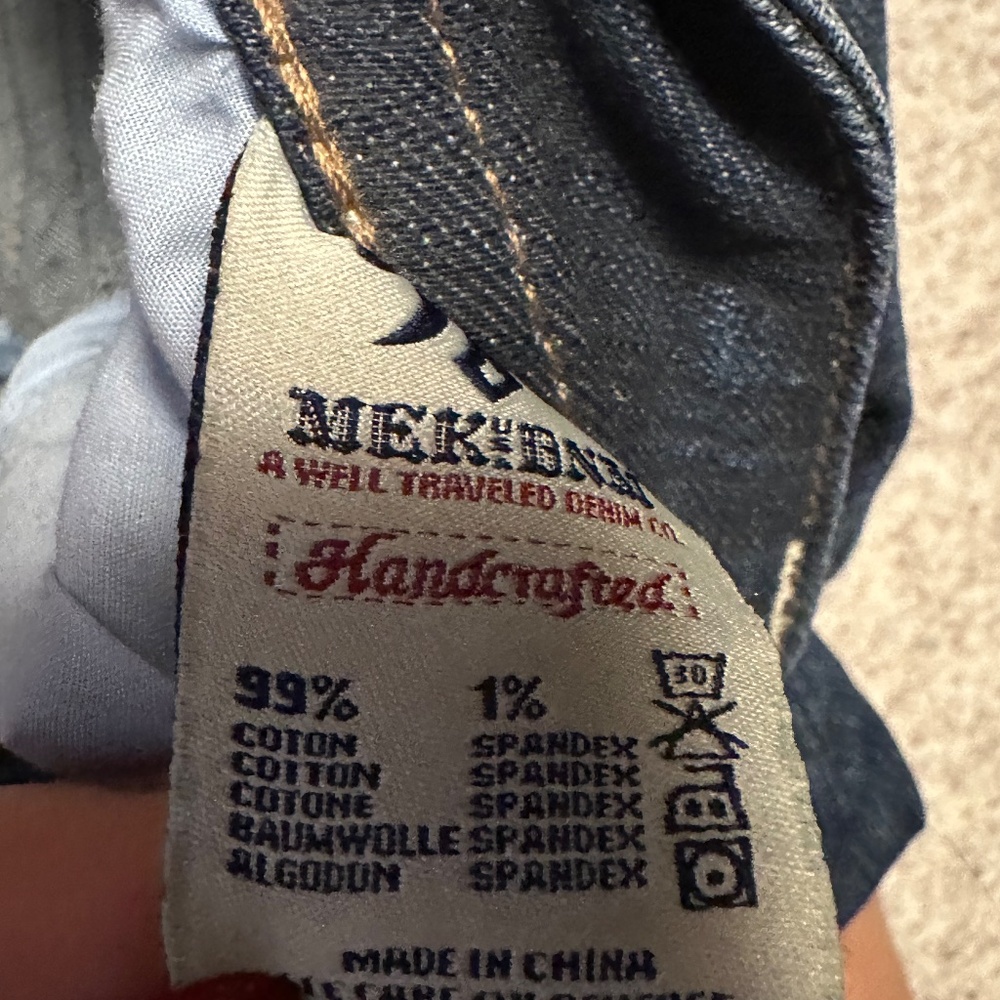 Mek Denim 2-Pair Bootcut Jeans Bundle – Dark Wash - Picture 5 of 6